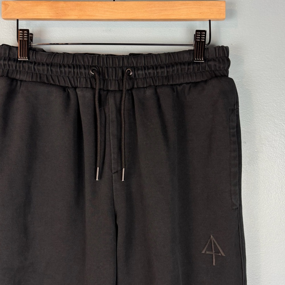 Arrowhead Tactical Apparel Mens Large Black Tapered Leg Sweatpants Drawstring
